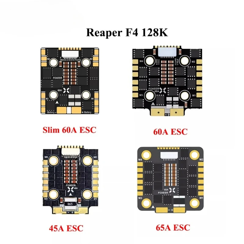 UniFly1pcs Reaper F4 Mini 128K - đánh giá và giá Foxeer Reaper F4 128K 65A Esc