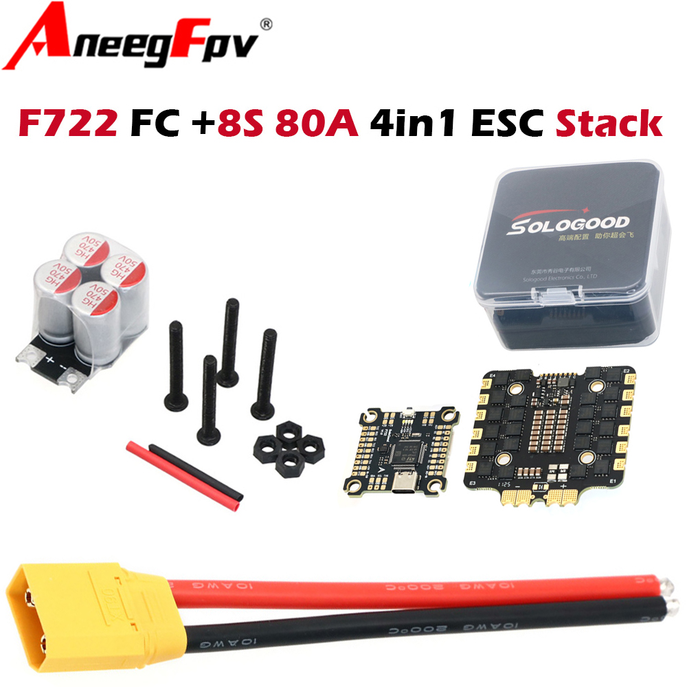SoloGood F722 F7 6S Flight Con - đánh giá và giá Speedybee F405 V4 Bls 55A Stack