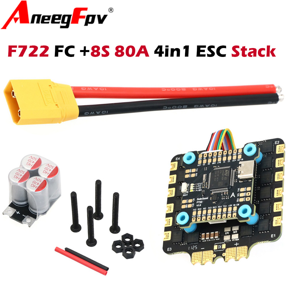 SoloGood F722 F7 6S Flight Con - đánh giá và giá Speedybee F405 V4 Bls 55A Stack