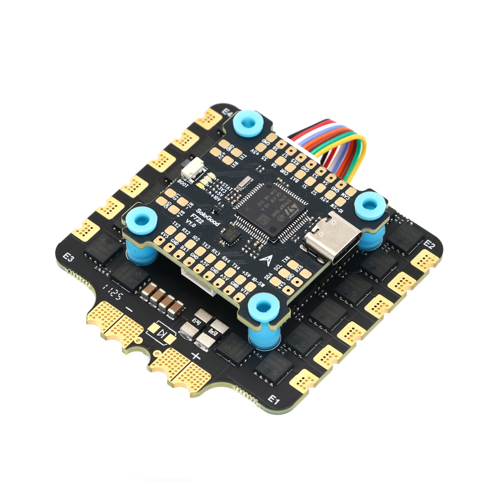 SoloGood F722 F7 6S Flight Con - đánh giá và giá Speedybee F405 V4 Bls 55A Stack