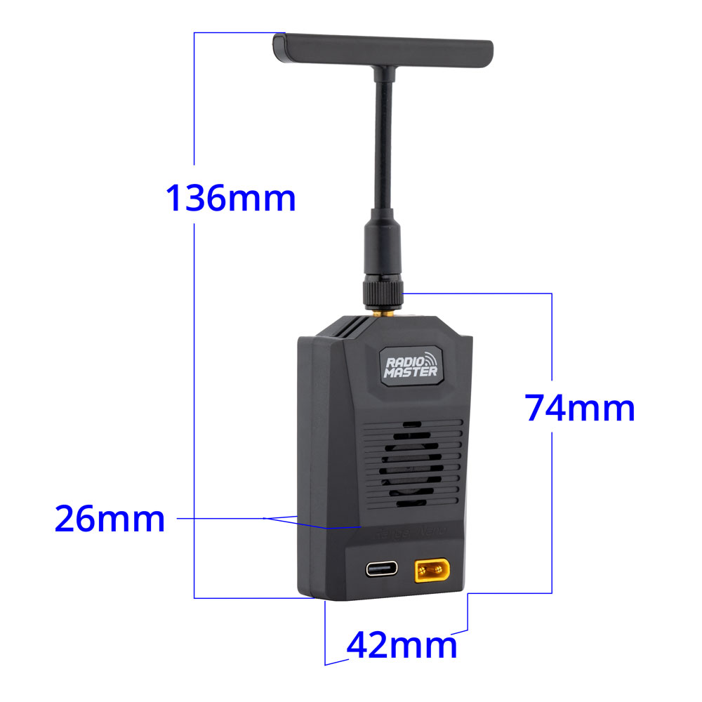 RadioMaster Ranger Nano 2.4GHz - đánh giá và giá Radiomaster Ranger 2.4Ghz Elrs Module