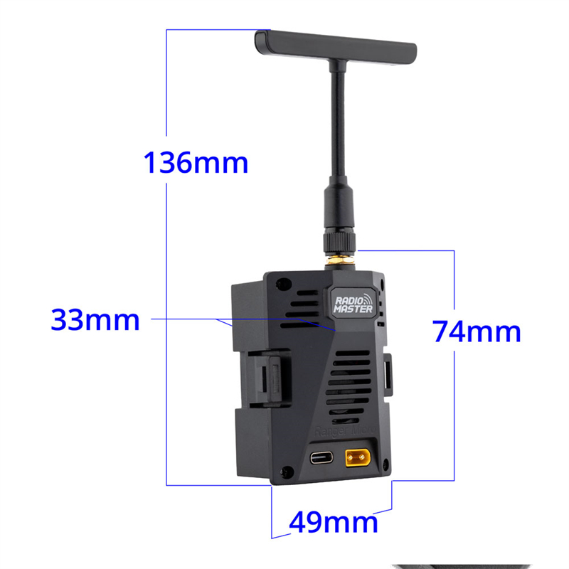 RadioMaster Ranger Micro 2.4GH - đánh giá và giá Radiomaster Ranger 2.4Ghz Elrs Module