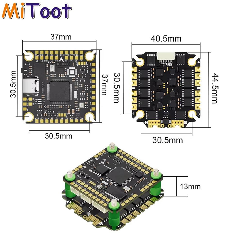 Aocoda-RC F465S V4 Stack F405  - đánh giá và giá Speedybee F405 V4 Bls 55A Stack