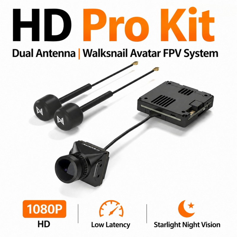 Walksnail Avatar HD Pro Kit Du - đánh giá và giá Walksnail Avatar Hd Pro Kit