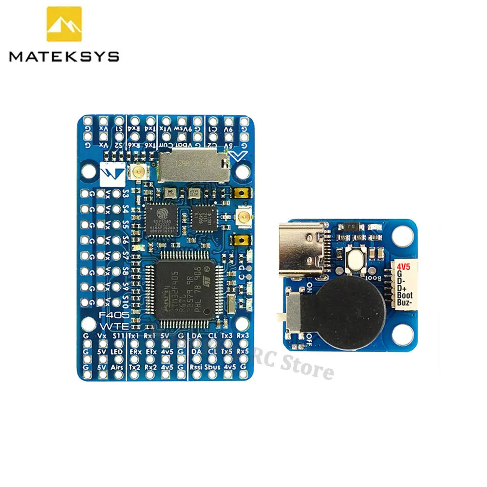 Matek MATEKSYS F405-WTE F405 F - đánh giá và giá Mateksys Flight Controller F405 Wte