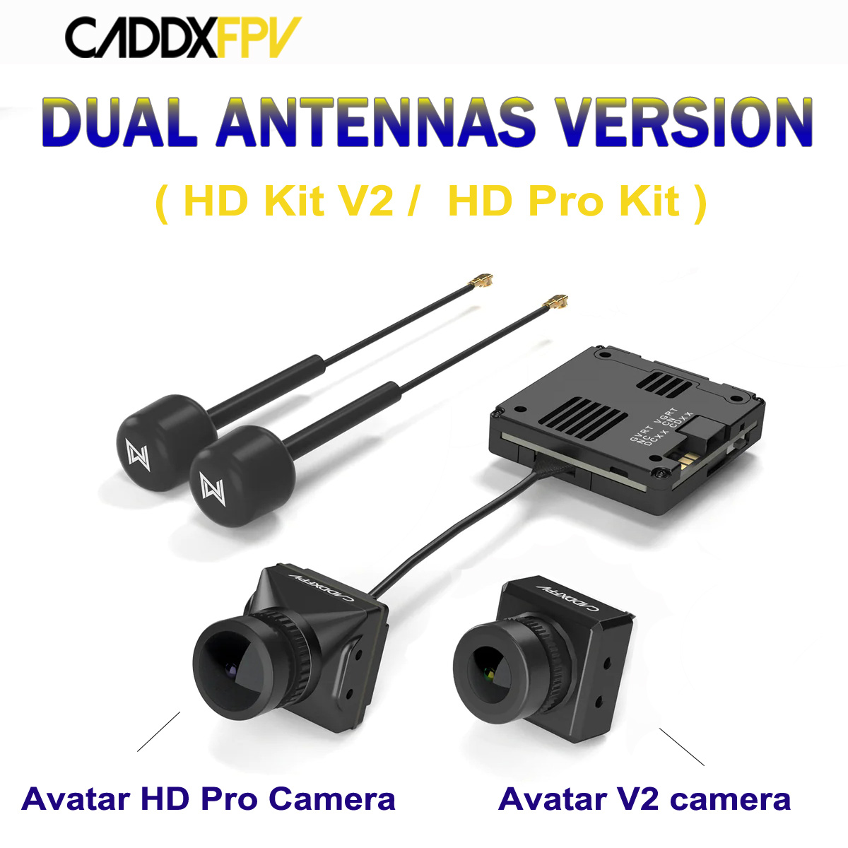 Caddx Walksnail Avatar Dual An - đánh giá và giá Walksnail Avatar Hd Pro Kit