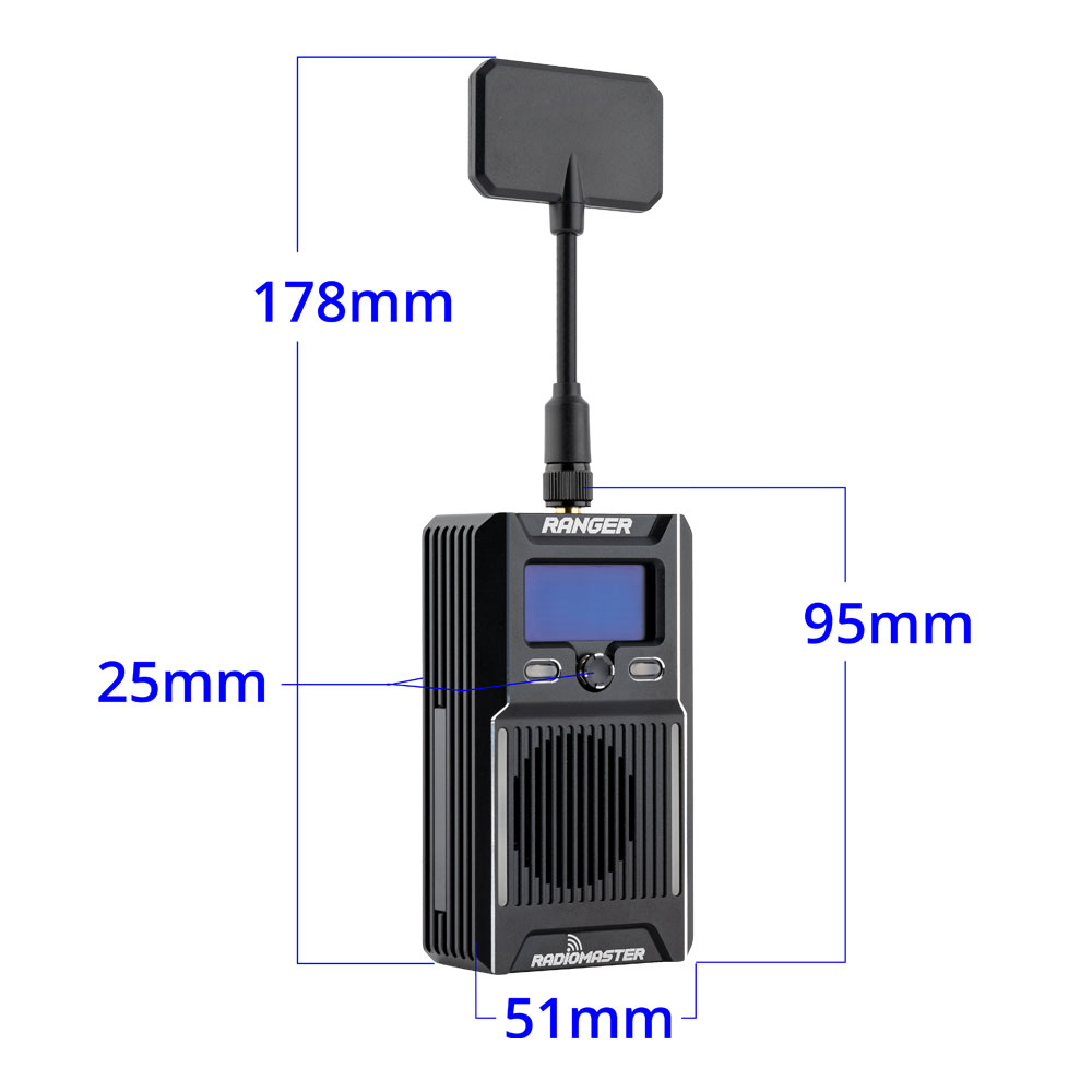RadioMaster Ranger 2.4GHz ELRS - đánh giá và giá Radiomaster Ranger 2.4Ghz Elrs Module